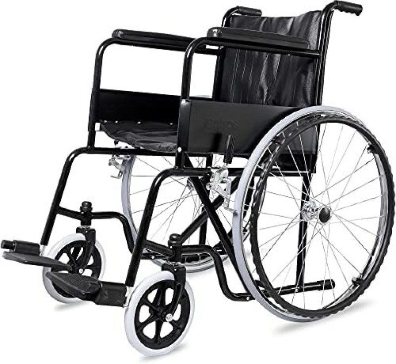 Entros KL875-Spoke Light Weight Manual Folding Wheelchairs for Adult, patient Manual Wheelchair(Self-propelled Wheelchair)