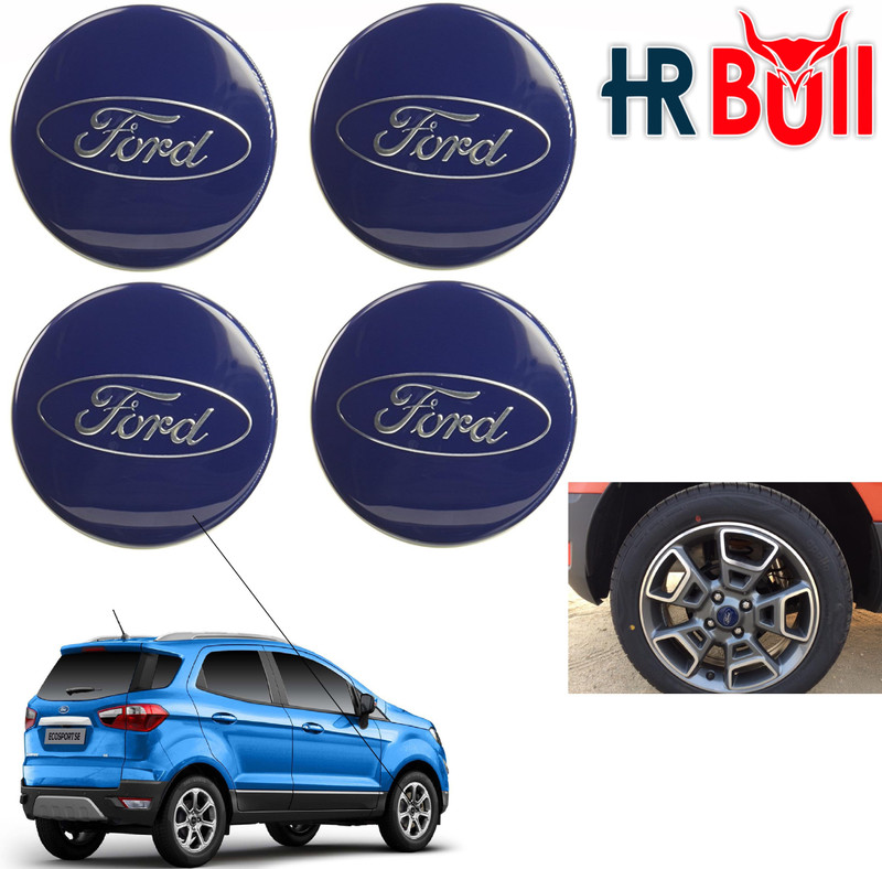 HRBull Ford Ecosport Alloy Wheel Cap Wheel Cover For Ford Ecosport, Ecosport 1.5 Petrol Titanium Plus Petrol(2.0 inch)