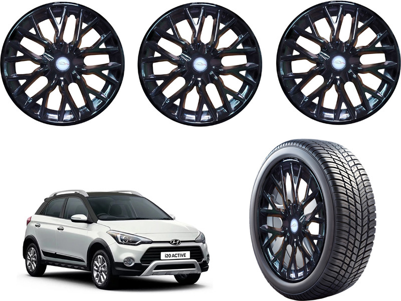 FORSONS Wc I20 Active white Wheel Cover For Hyundai i20 Active 1.2(5.5 inch)