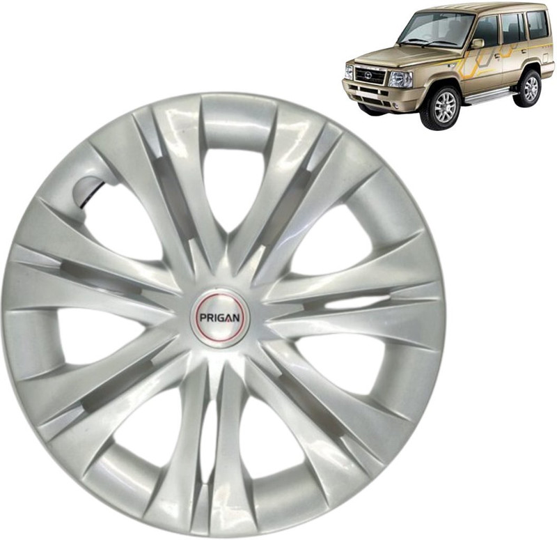PRIGAN Sumo INVA Silver 15 INCH Wheel Cover For Tata Sumo(15.0 inch)