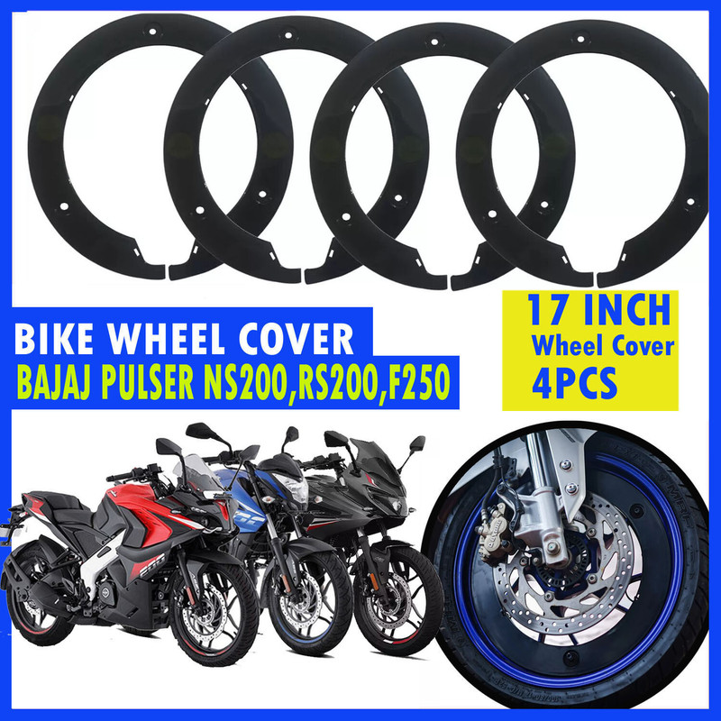 SRPHERE PRO DISC WHEEL COVER FOR Bajaj Pulser NS200 ,RS200,F250 Wheel Cover For NA NA(16.9 inch)