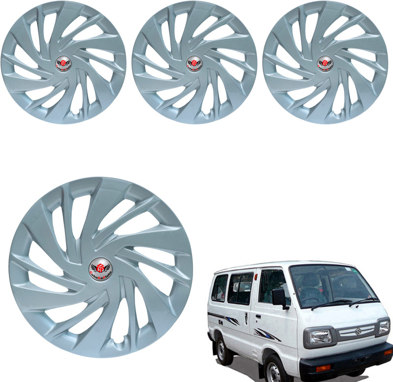 CuboDePlato Ertiga_type silver color Wheel Cover For Maruti Omni(12.0 inch)