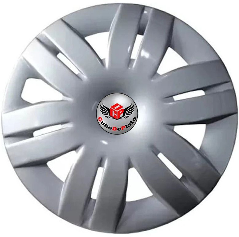 CuboDePlato Alto_800 wheel cover 12 inch silver color Wheel Cover For Maruti Alto 800, Alto 800 LX, Alto 800 STD, Alto 800 VXI(12.0 inch)
