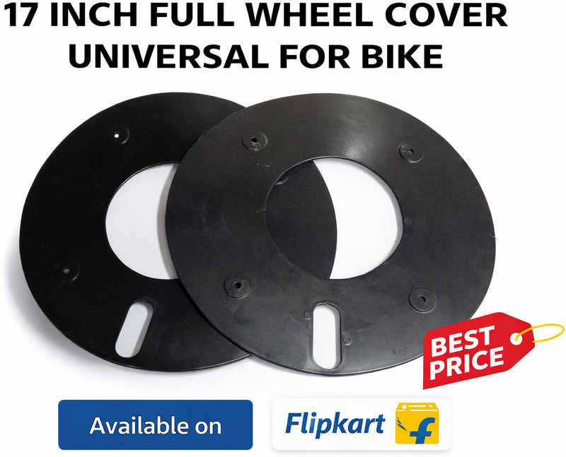 BikeFashionMart Set Of 2 17 Inch Full Universal For Bike Wheel Cover For NA NA(17.0 inch)