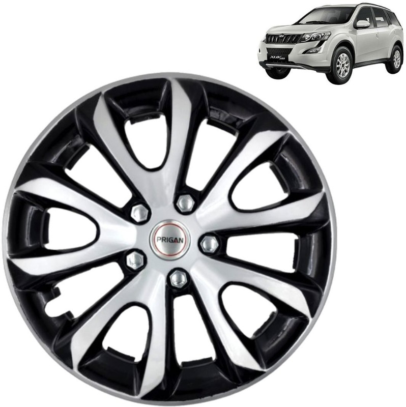 PRIGAN XUV 500 Grand Silver Black 17 INCH Wheel Cover For Mahindra XUV 500(17.0 inch)