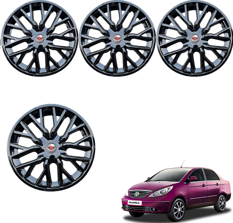 CuboDePlato WC_Phantom_blk_15Inch_Manza Wheel Cover For Tata Manza(15.0 inch)