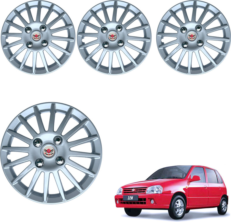 CuboDePlato CamrrySlvr_12In_Zen Wheel Cover For Maruti Zen(12.0 inch)