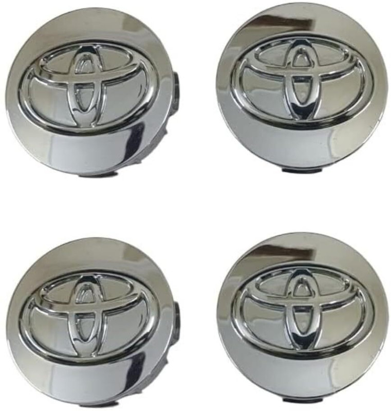 Auto-Ex Car Alloy Wheel Cap Wheel Hub Caps Centre Cover For Innova (4 Pieces) Wheel Cover For Toyota Innova(3.9 inch)