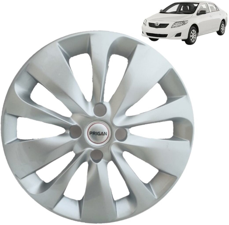 PRIGAN Altis Blno Silver 15 INCH Wheel Cover For Toyota Altis(15.0 inch)