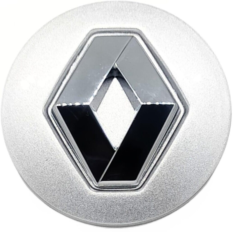 KDTRD Alloy Wheel Cap Suitable/Compatible with Triber/Kwid/Kiger SILVER Wheel Cover For Renault Kwid(2.0 inch)