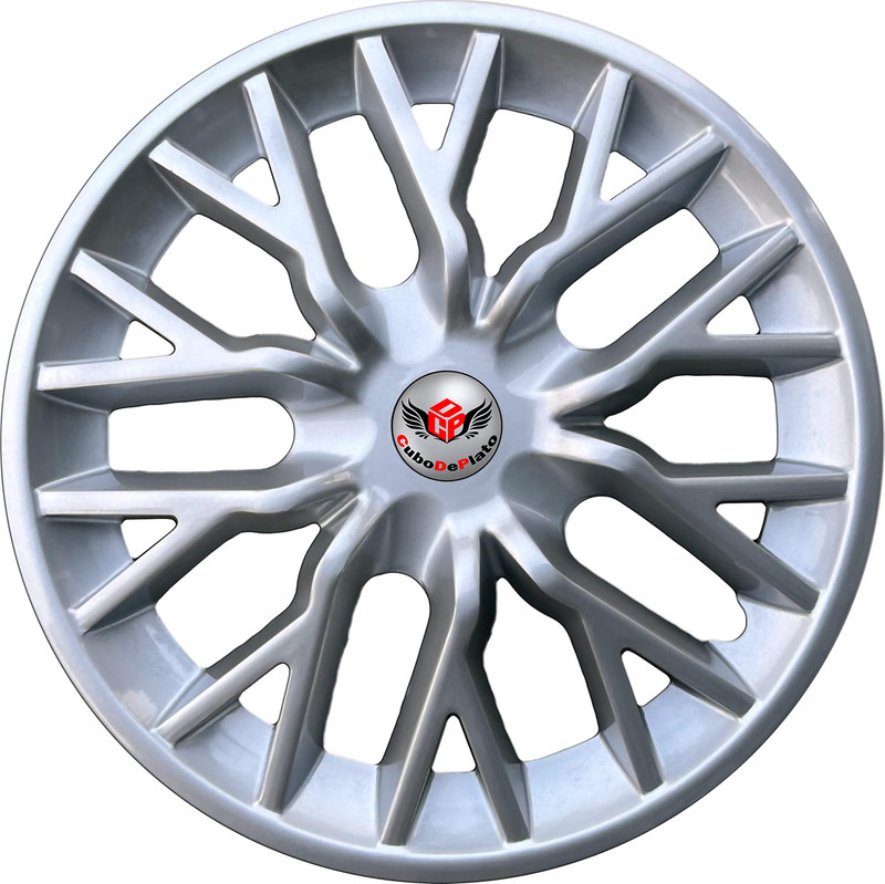 CuboDePlato Delta-Silver Wheel Cover For Maruti Baleno(13.0 inch)