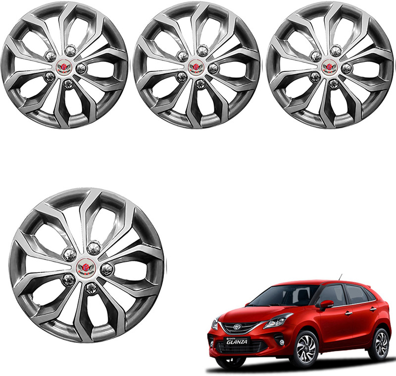 CuboDePlato Wc_visnSlvr_15In_glanza Wheel Cover For Toyota Glanza G CVT(5.9 inch)