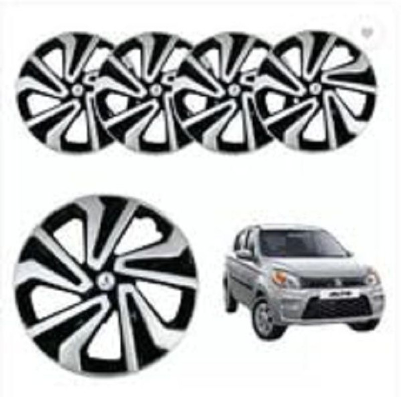 ANiiTEK Corona Desine double colour Wheel Cover For Maruti Alto 800, Zen Lxi(12.0 inch)