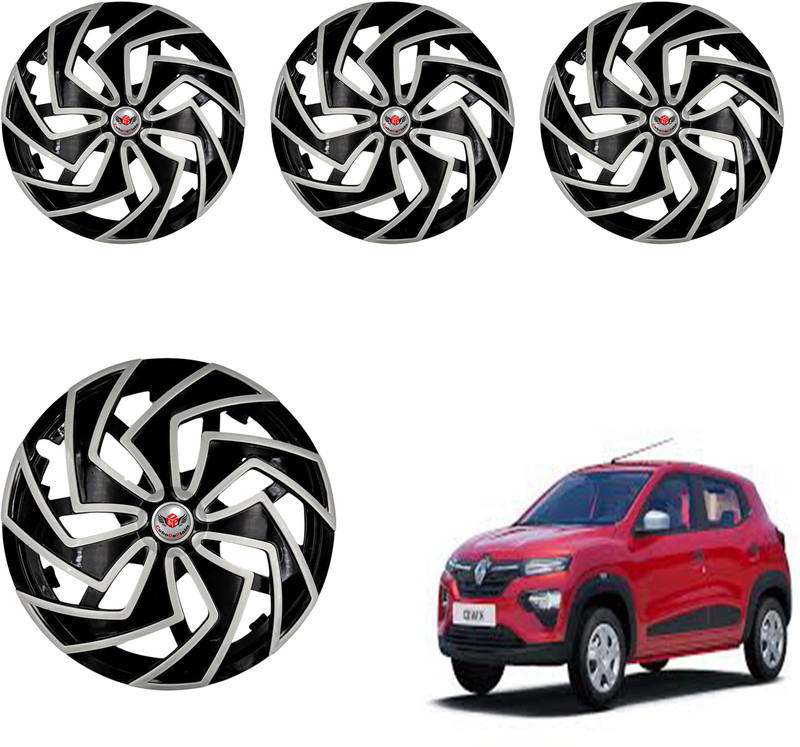CuboDePlato Car wheelcover/Web_DC_A For Kwid Climber 1.0 AMT/Size-14 Wheel Cover For Renault Kwid Climber 1.0 AMT(14.0 inch)