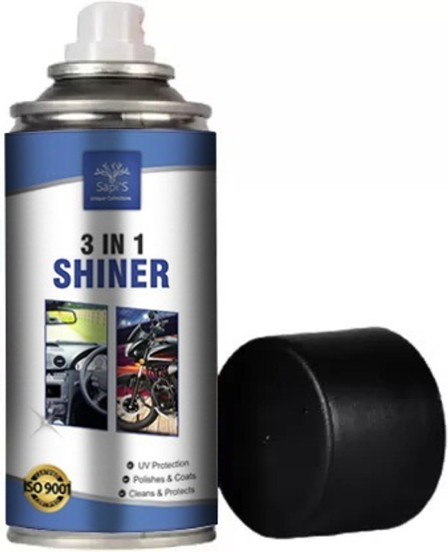 SAPI'S 3 In One Shiner for Car And Body Shiner Engine Cleaner(150 ml)
