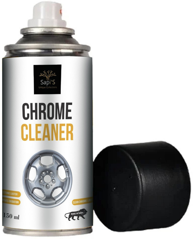 SAPI'S Chrome_cleaner150ml 150 ml Wheel Tire Cleaner(Pack of 1)