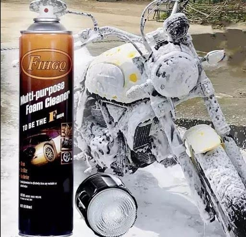 KRISHNA Multipurpose Tyer Cleaner Polish Spray For Leather Seat Foam Shiner Spray 650 ml Wheel Tire Cleaner(Pack of 1)