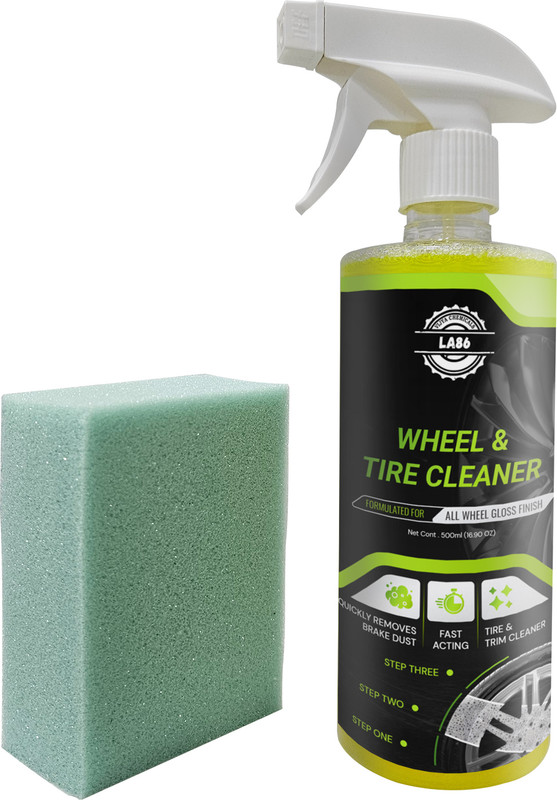 LA86 WC 500 ml Wheel Tire Cleaner(Pack of 1)