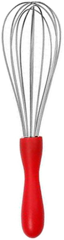NOHUNT Stainless Steel Plastic Handle Multicolour Egg Whisk, Egg Beater, Whisker Stainless Steel Ball Whisk