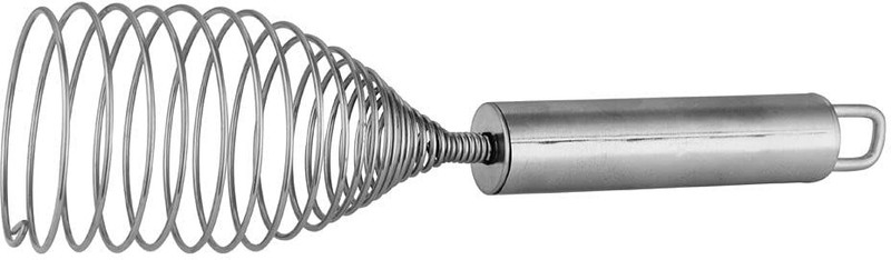Nishoya Egg Whisker Spring Egg Beater Mixer Manual for Home And Kitchen Tools Stainless Steel Flat Whisk