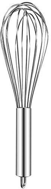 ShoppersHub PNQ 16 Inches SS Wire based Hangable Manual Hand Whisk Stainless Steel Spiral Whisk