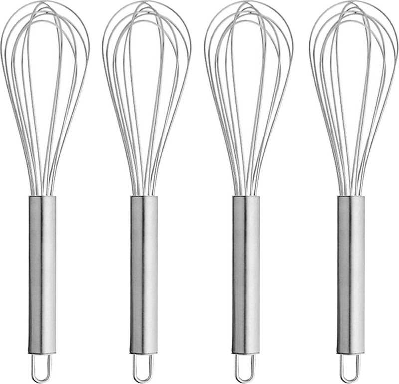 OC9 Whisk / Egg Beater/ Egg Whisk (Size-20cm) Stainless Steel Balloon Whisk