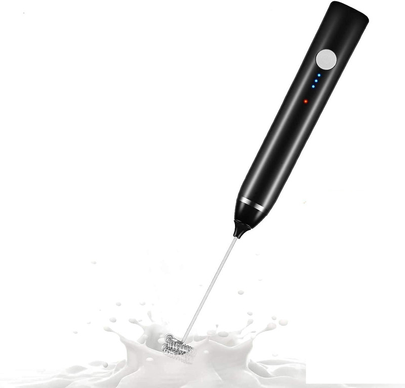DITCAFOS Milk Frother for Latte Coffee Hot Milk for Egg Beater,Blender Electric Whisk Plastic Balloon Whisk