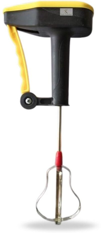 CretivKitchen Manual Hand Blender With Stainless Steel Stainless Steel Spiral Whisk