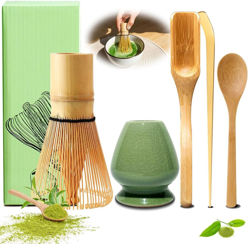 GEUTIERL Wood Spiral Whisk
