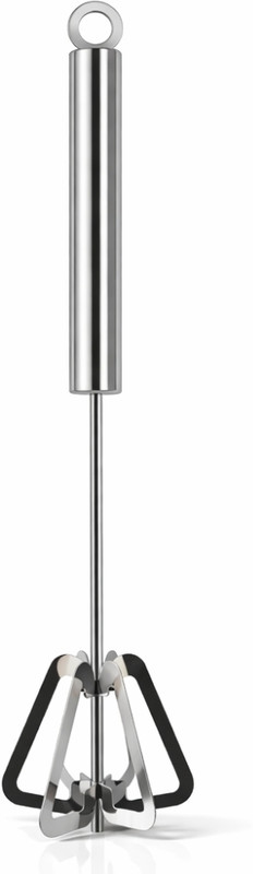 deepakkitchen Stainless Steel Manual Mixing Blender Stainless Steel Flat Whisk