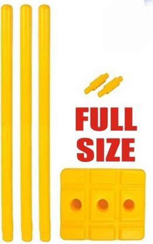 fizo Cricket Wickets , Cricket Stump , Cricket Wickets Plastic , Plastic Wickets(Black)