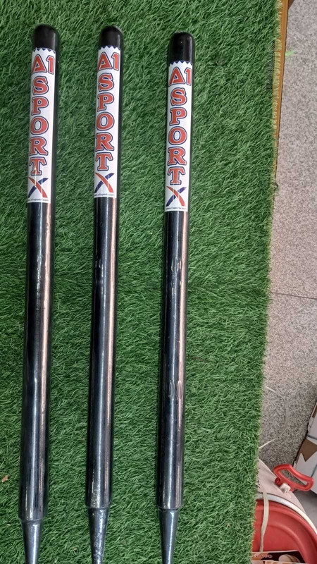 A1 SPORTX CRICKET STUMPS(Beige, White, Grey, Green, Black)