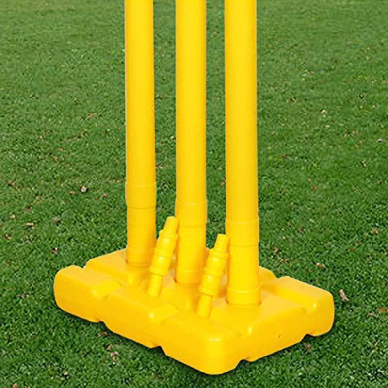 Kalindri Sports Cricket Stumps Set (PVC Stumps Stand)(Multicolor)