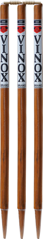 vinox T20 CRICKET WICKET SET OF 3(Brown)