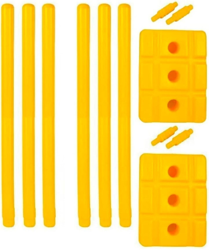 HSSport RapidHit Stumps pack of 6(Yellow)