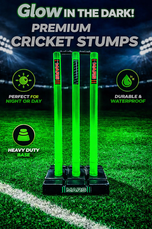 MARS MARSGLOW IN DARK WICKETS(Green, Black)