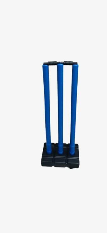 JJ jha ji Cricket Stump Wicket(Blue, Black)