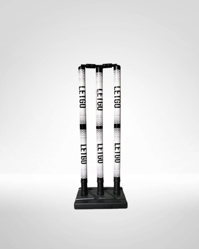 LETGO GullyMaster Heavy Plastic Cricket Stump Set(Multicolor)