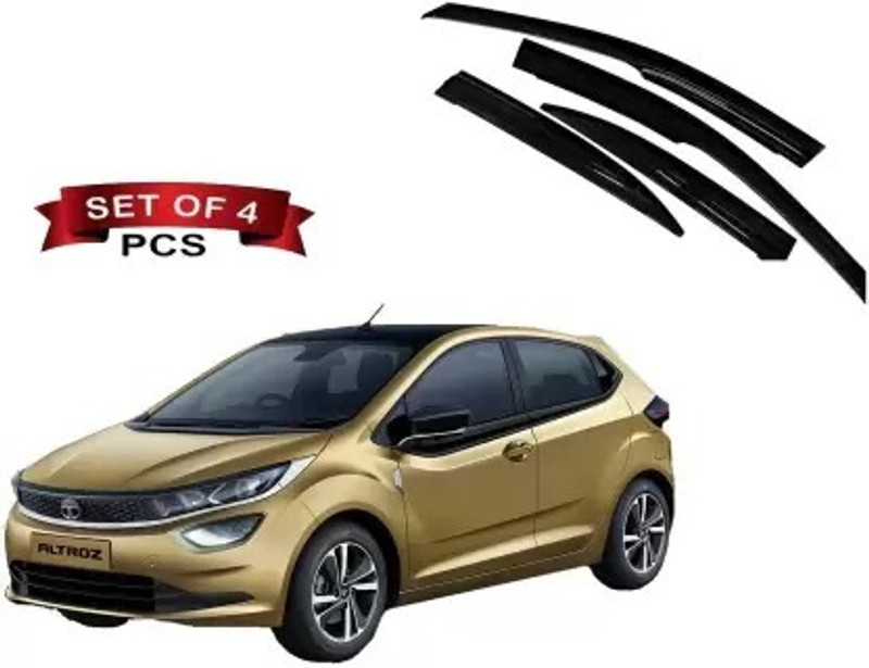 ANAYA G For Convertibles Front, Rear Wind Deflector(Tinted Tata Altroz XE Petrol)