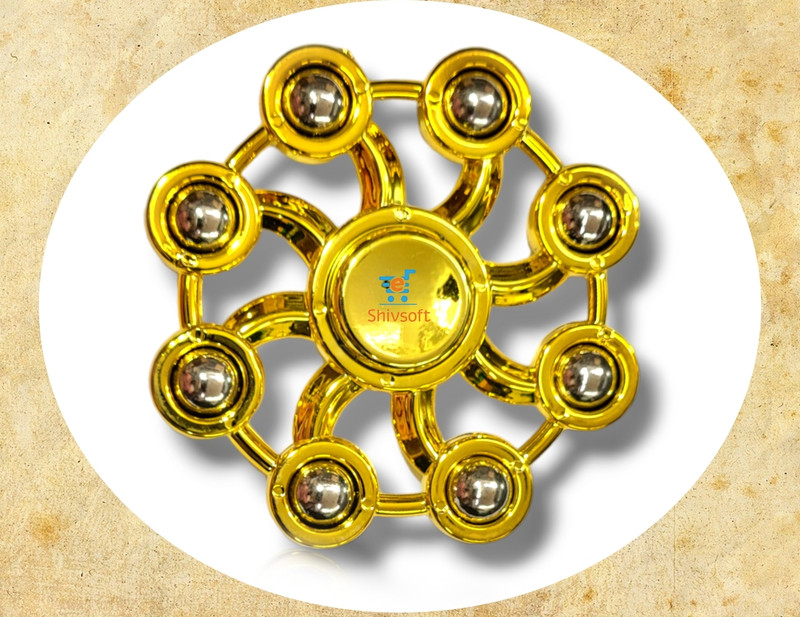 YRTOYS Staked Wind Spinner(Gold)