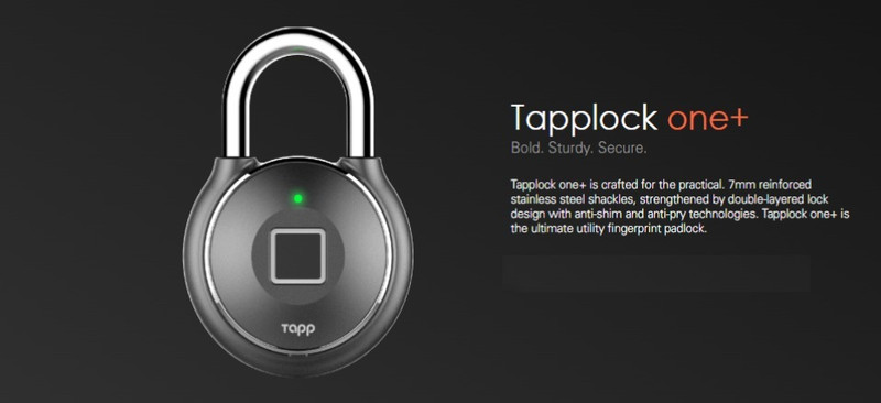 Tapp Tapplock one+ Smart Door Lock(Black, Grey)