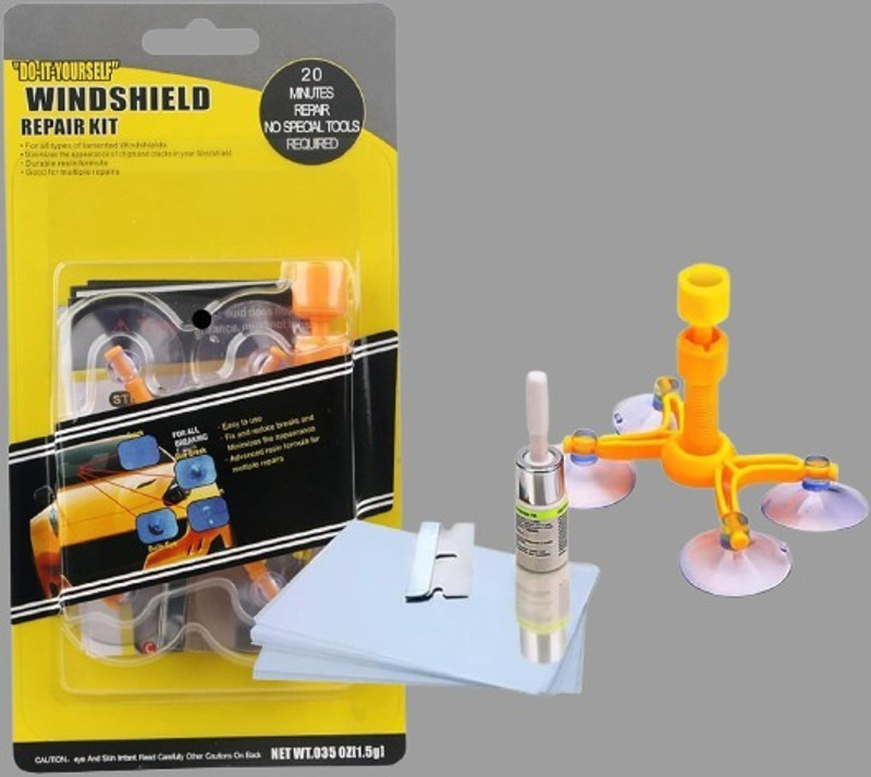 IndoVilla Upgraded 2025 Car Glass Repair Kit | W08 Windshield Repair Kit