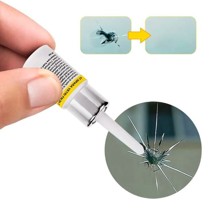 ProCARES Car Cracked Glass Repair Kit Windshield Nano Repair Liquid Auto WindowWindshield Windshield Repair Kit