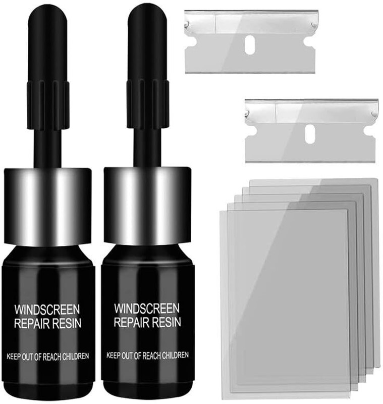 VT ENTERPRISE Universal Windshield Repair Kit – Auto Glass Chip & Crack Fix Resin Kit for Cars Windshield Repair Kit