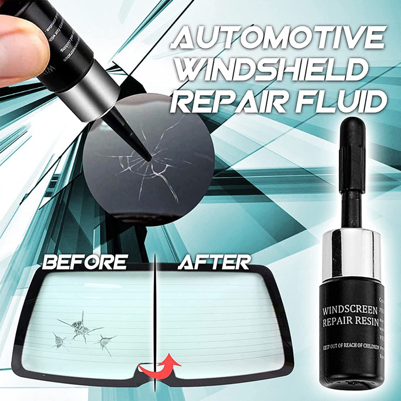 COCRACK Latest Upgraded Glass Crack Repair Kit,5MinQuick-Glass Repair Liquid Windshield Repair Kit