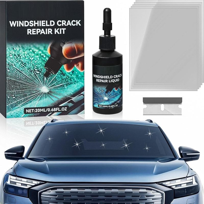 Primewind Car Glass Scratch Remover And Windshield Chip Repair Kit Windshield Repair Kit