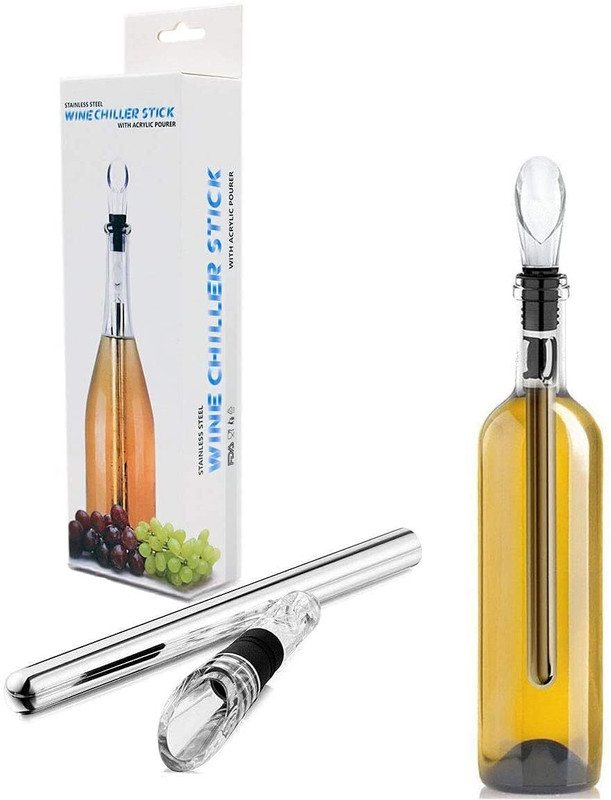 Zubat Instant Beverage Cooler Rod Built In Wine Cooler(Multicolor, 1 Bottles)