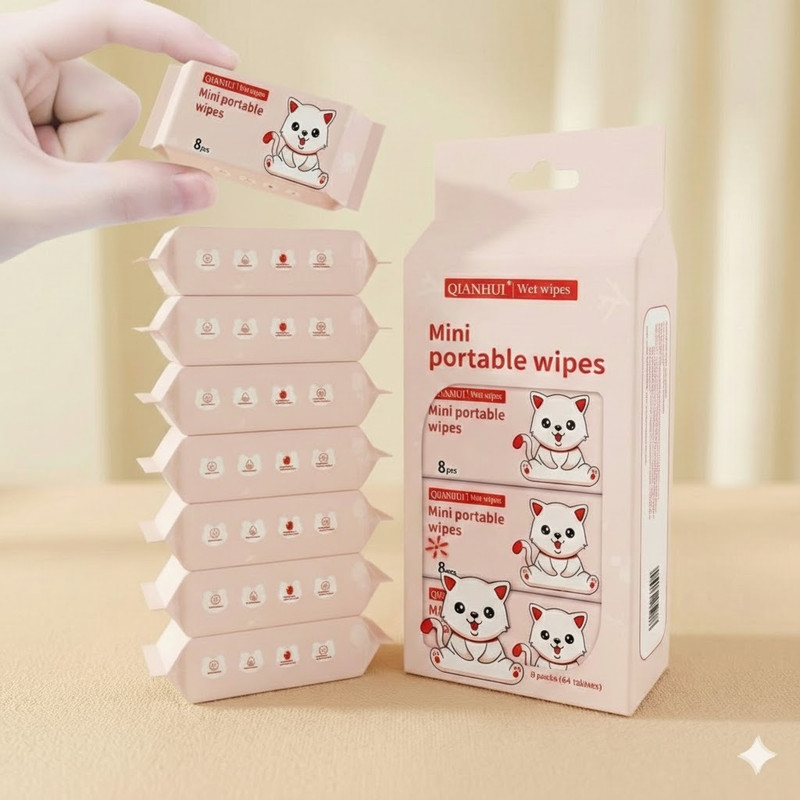 Miyaniimpex Hygienic Disposable Mini Wet Towels Wipe Warmer