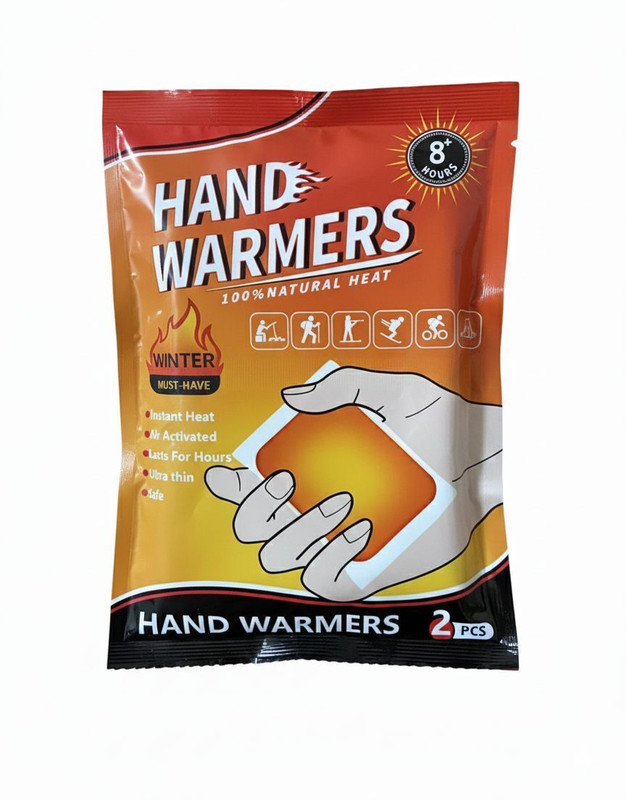 EVERSYS Hand Warmers (Pack of 1 pair ), Air-Activated Self Heating Body Warmer Patch Wipe Warmer
