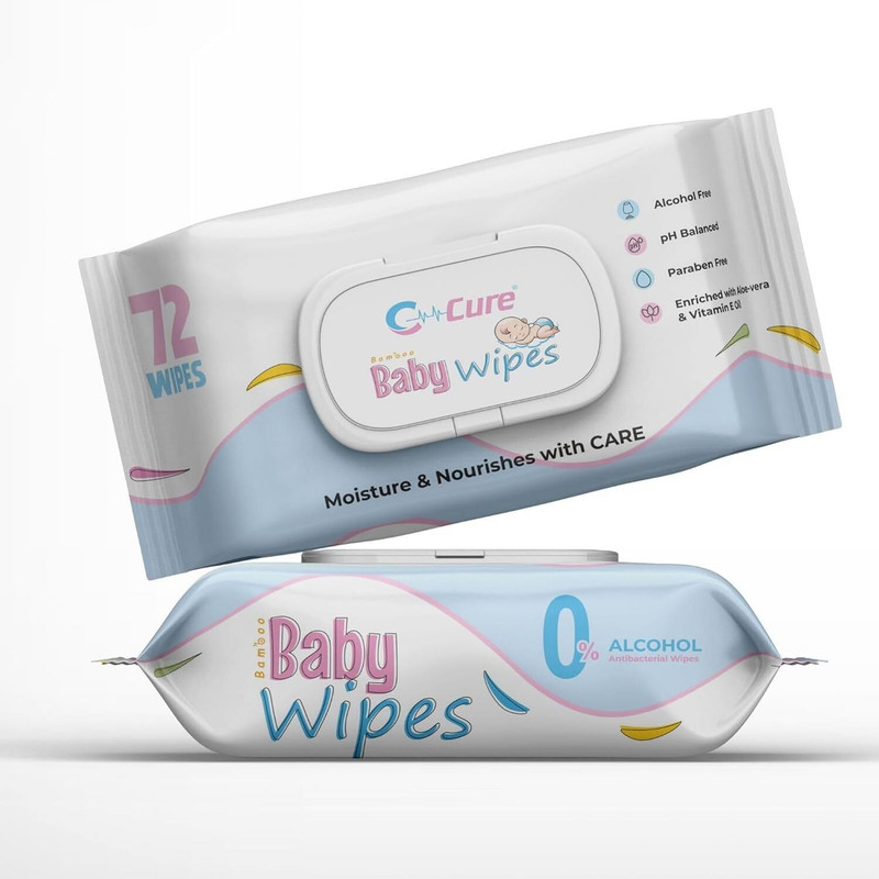 ARJ Premium Soft Cleansing 98% Water Baby Wipes,and Paraben Free Wipe Warmer